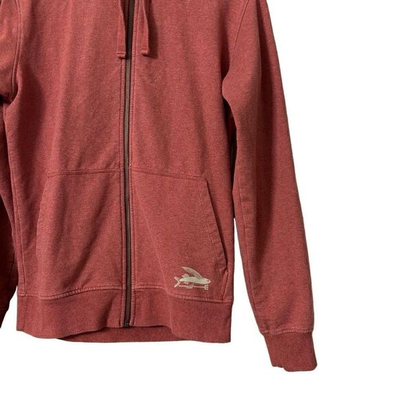 Patagonia Mens Flying Fish midweight hooded full-zip Sweatshirt Organic Cotton s - Picture 4 of 11